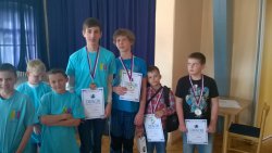 Celé naše družstvo.